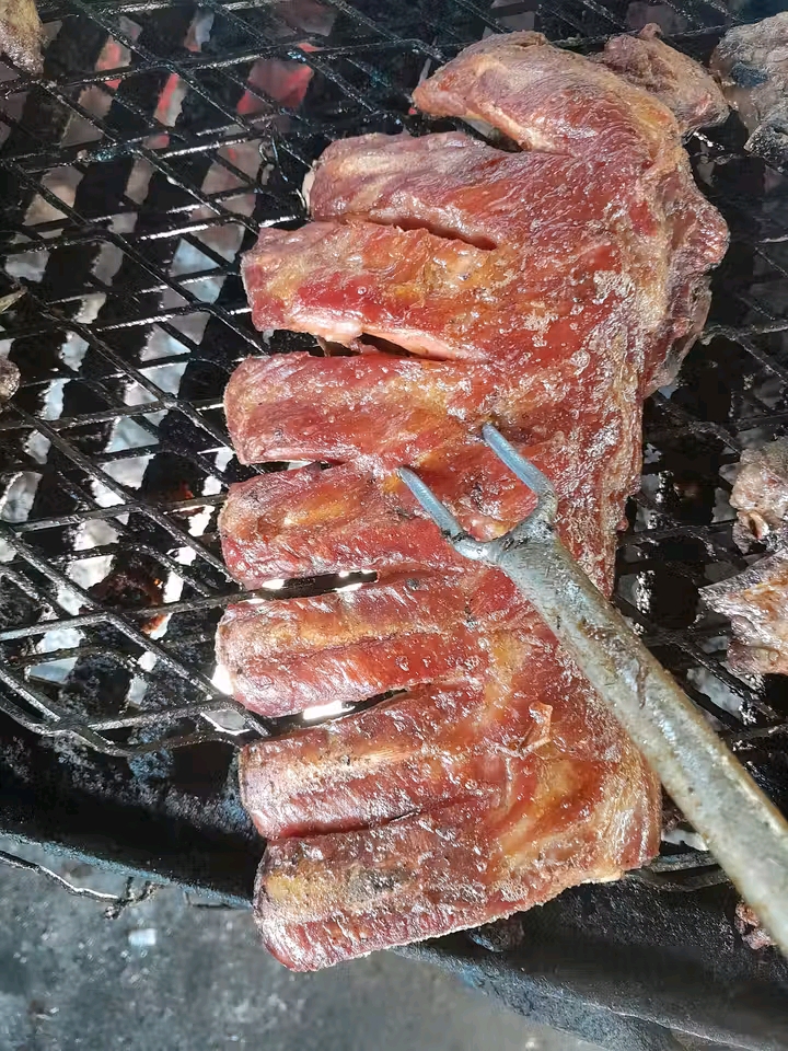 Chips and Pork Ribs